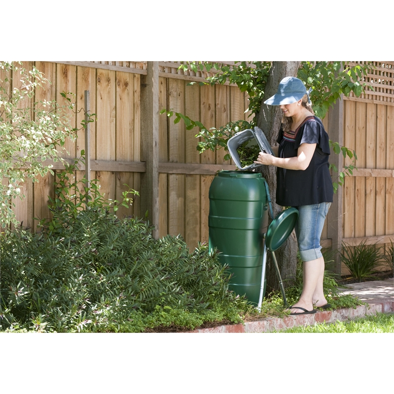 Maze 100L Compost Tumbler Bunnings Warehouse