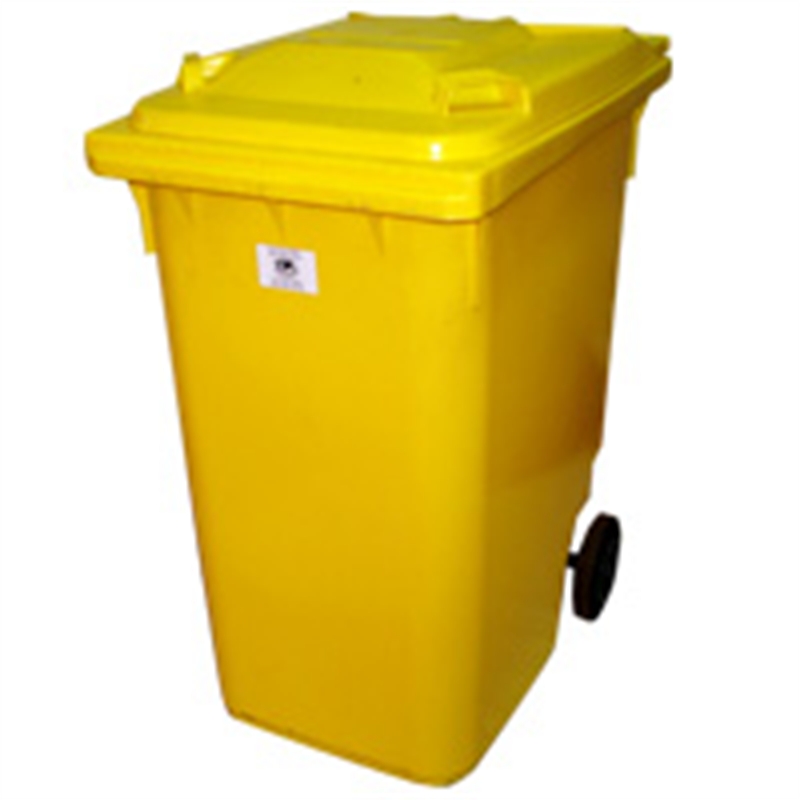 Maxi Bin 240L Yellow Wheelie Bin 126705 I/N 4520292 Bunnings Warehouse