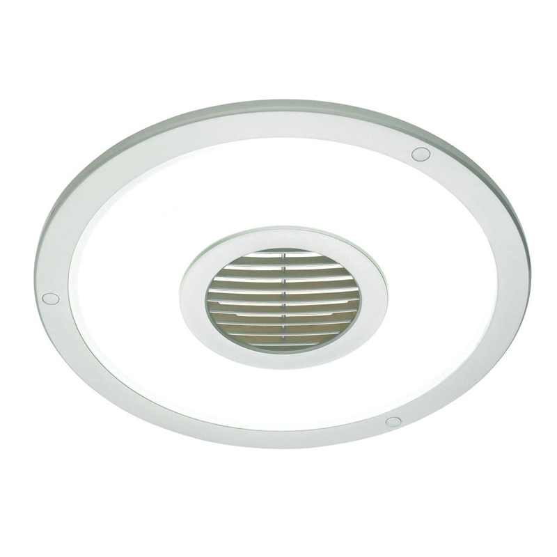 Heller 250mm Round Silver Exhaust Fan With Light