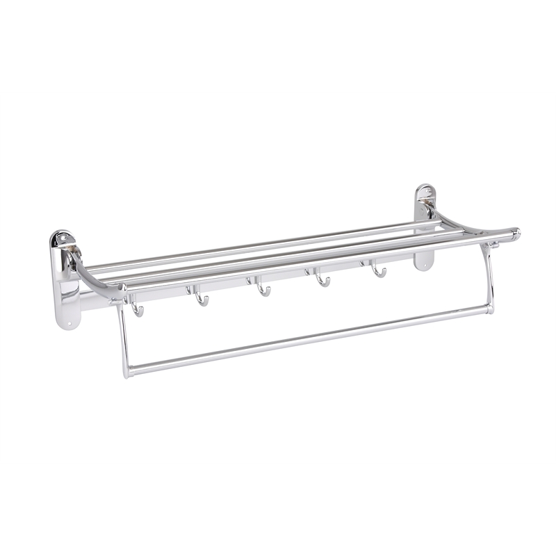 Mondella 600mm Chrome Cadenza 5 Hook Towel Rail Bunnings Warehouse