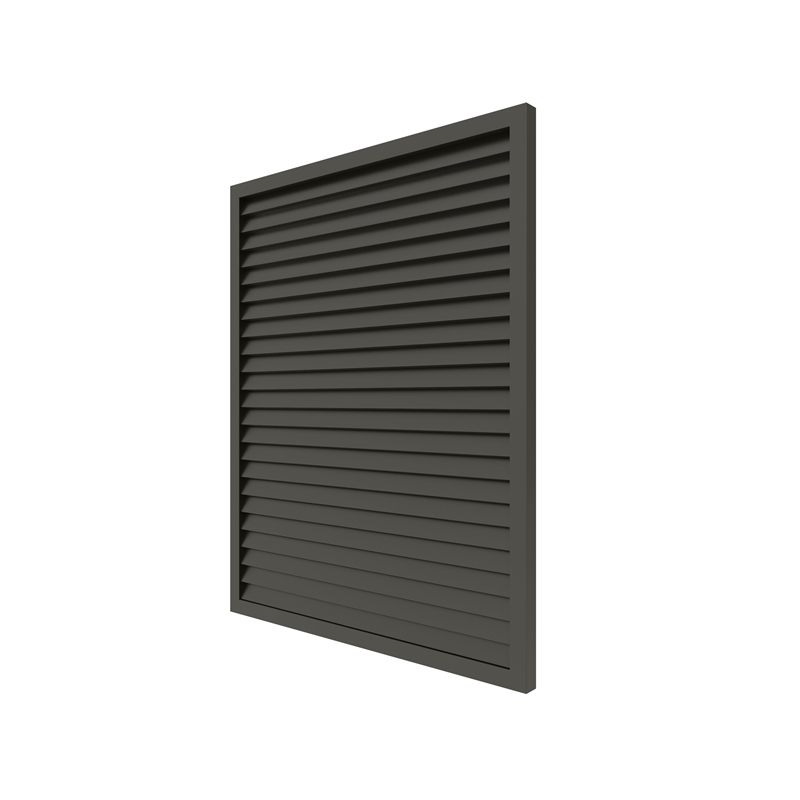 Protector Aluminium 1200 x 1500mm Welded 65 x 16mm Louver Panel ...