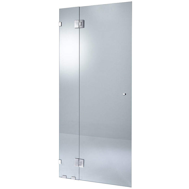 Highgrove 10 x 2000 x 865mm Shower Door Kit Frameless Glass