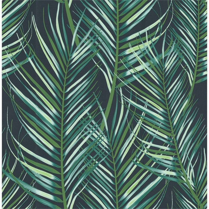 Superfresco Easy 52cm x 10m Green Palm Leaves Wallpaper | Bunnings