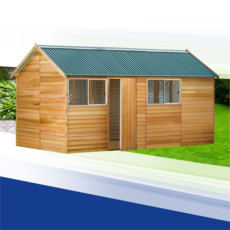 Cedar Shed Industries 4.8 x 2.5m Fernglen Cedar Shed 