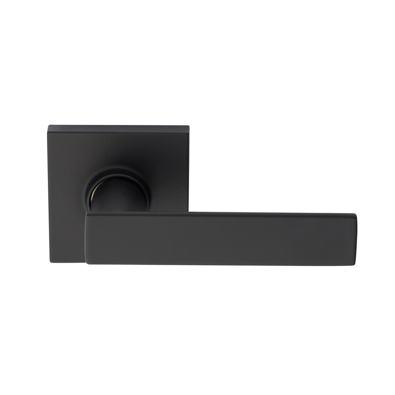 Delf Architectural Matt Black Square Porto Passage Set Bunnings Warehouse
