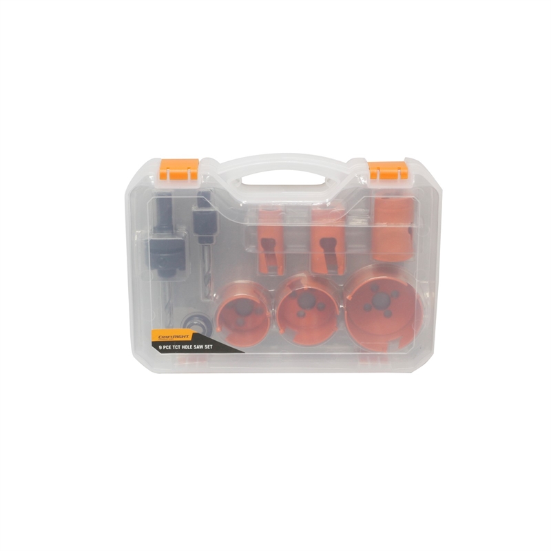 Craftright 9 Piece TCT Holesaw Set Bunnings Warehouse