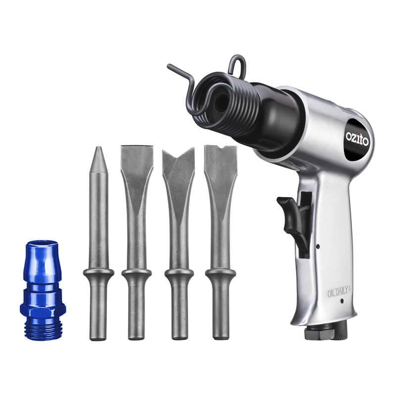 Ozito Air Chisel With 4 Chisels Bunnings Warehouse