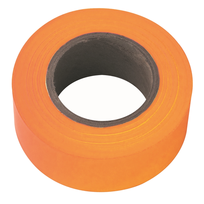 IRWIN 45m Flourescent Orange Flagging Tape Bunnings Warehouse