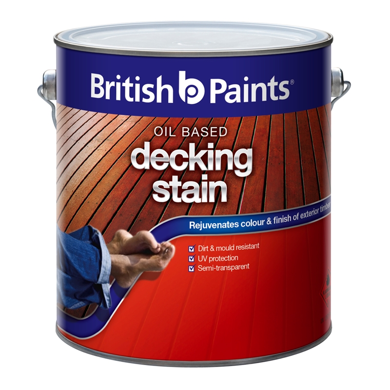 British Paints 2L Jarrah Oil Based Decking Stain | Bunnings Warehouse