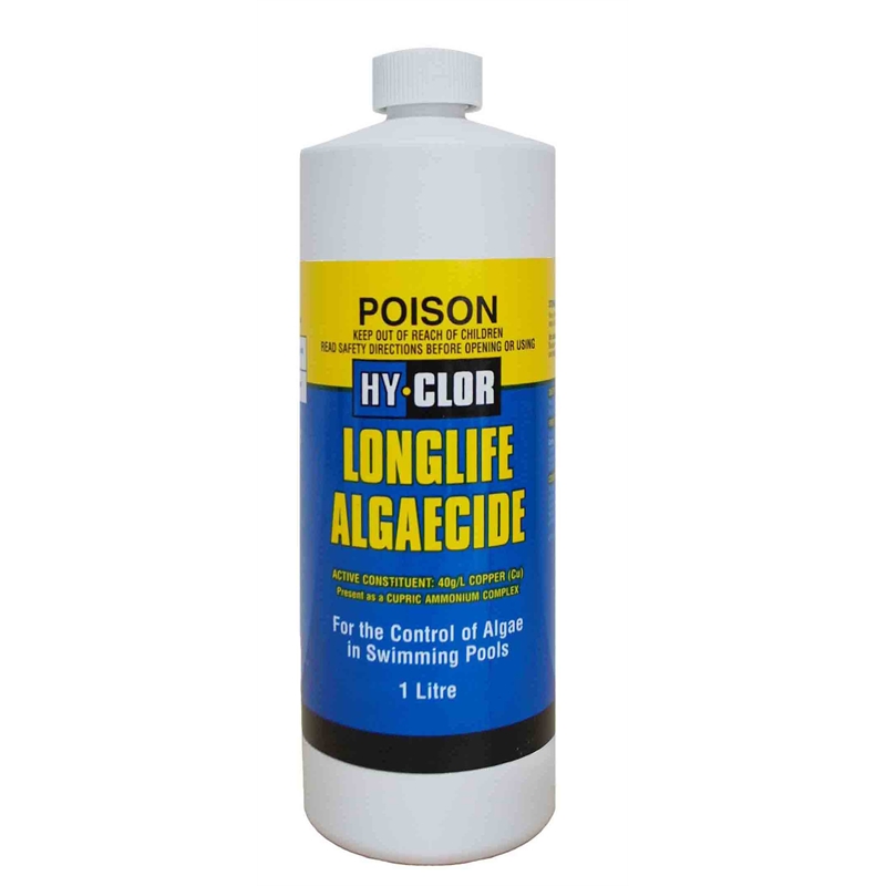 Hy-Clor 1L Longlife Pool Algaecide I/N 3090187 | Bunnings Warehouse