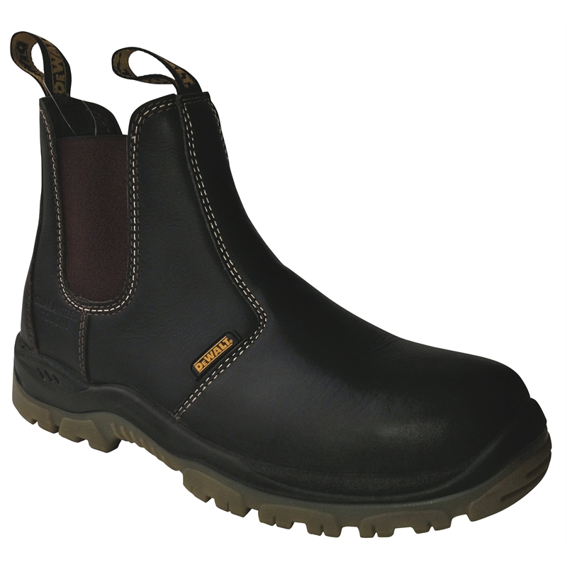 DeWALT Size 4 Brown Nitrogen Steel Cap Toe Boot Bunnings Warehouse