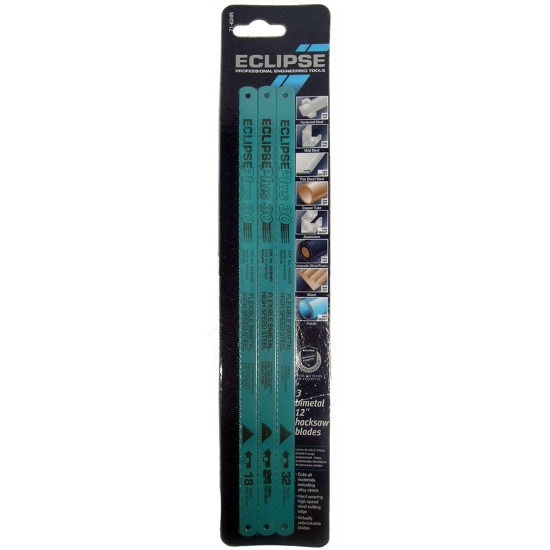 Eclipse 300mm Hacksaw Blades 3 Pack Bunnings Warehouse