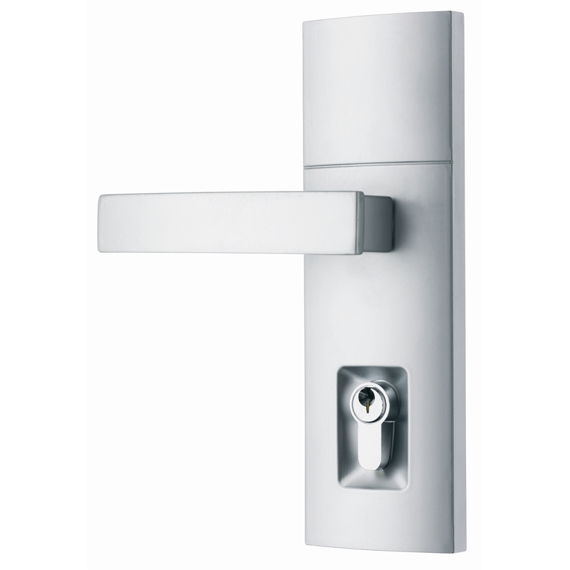 Gainsborough Angular Satin Chrome Contemporary TriLock I/N 4180033