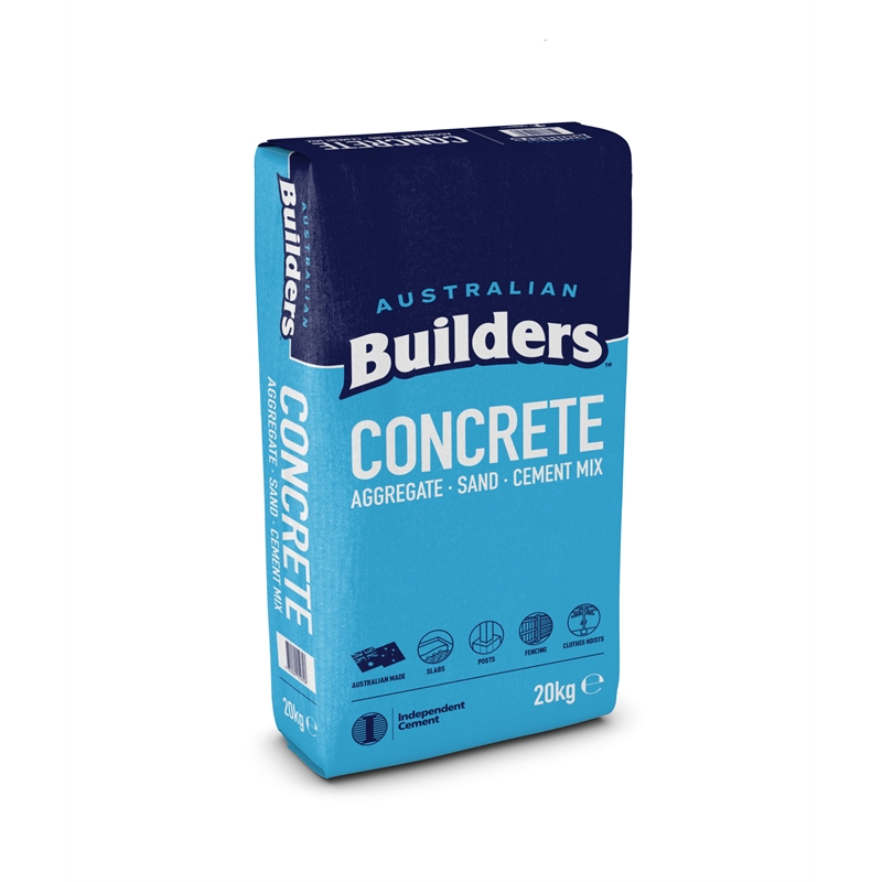 Australian Builders 20kg Concrete Mix | Bunnings Warehouse