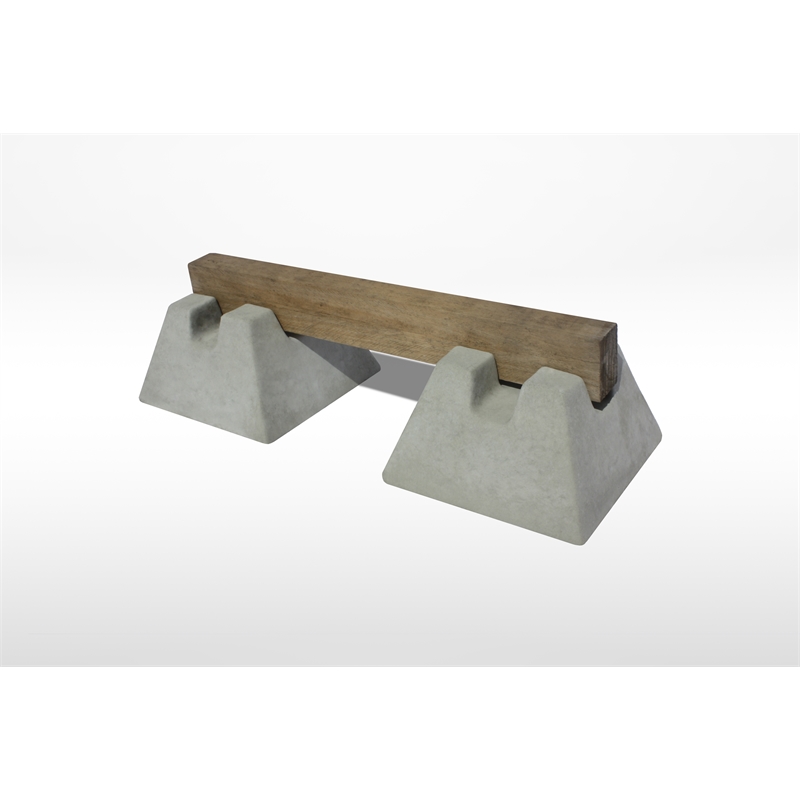 DEKO 250 x 150 x 150mm Instant Concrete Foundation Block | Bunnings