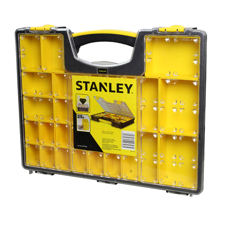 Stanley Pro Series Shallow 25 Compartment Organiser | Bunnings Warehouse