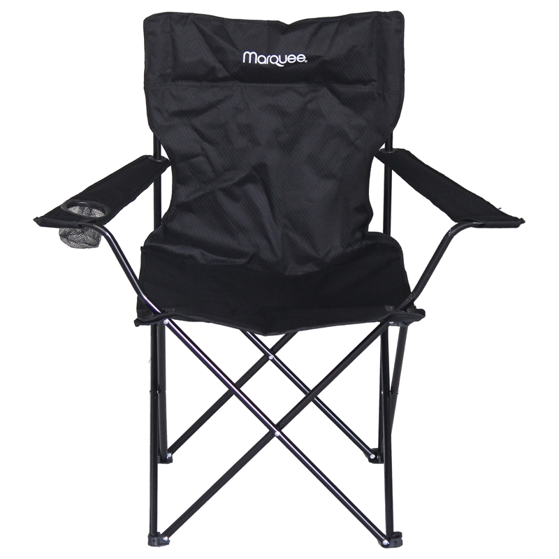 Marquee Black Deluxe Camp Chair | Bunnings Warehouse