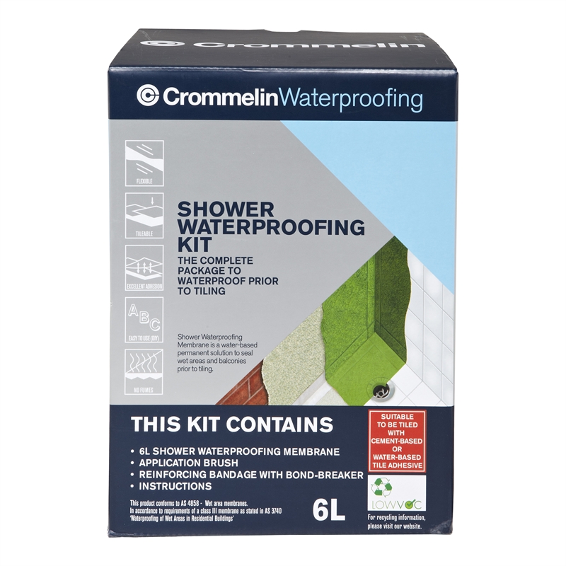Crommelin 6L Shower Waterproofing Kit