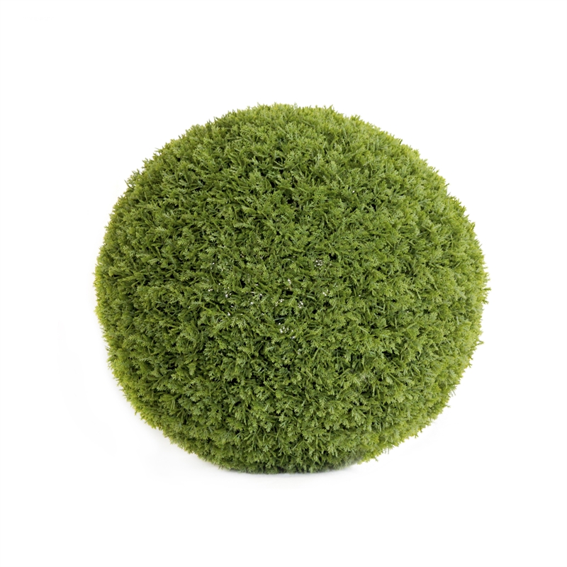 UN-REAL 33cm Cypress Artificial Topiary Ball | Bunnings Warehouse