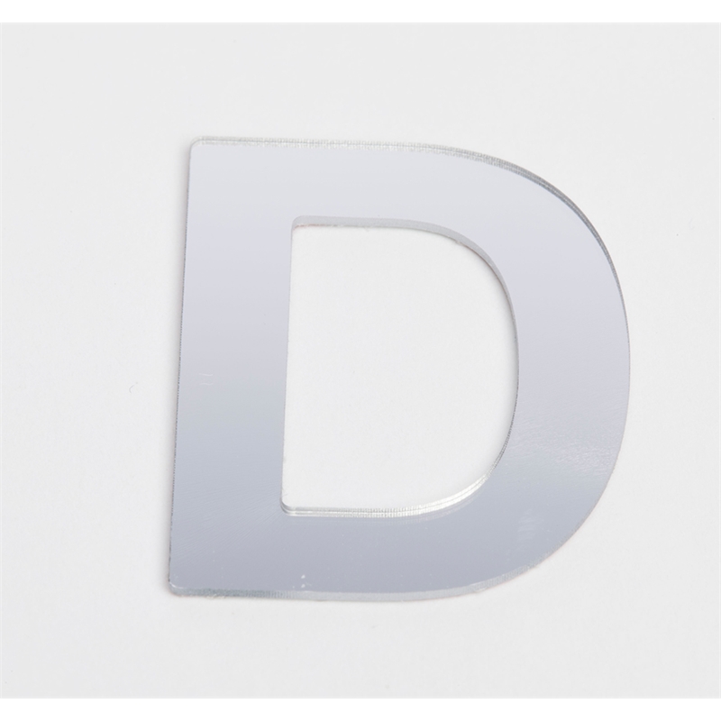 Sandleford 25mm D Silver Self Adhesive Letter | Bunnings Warehouse