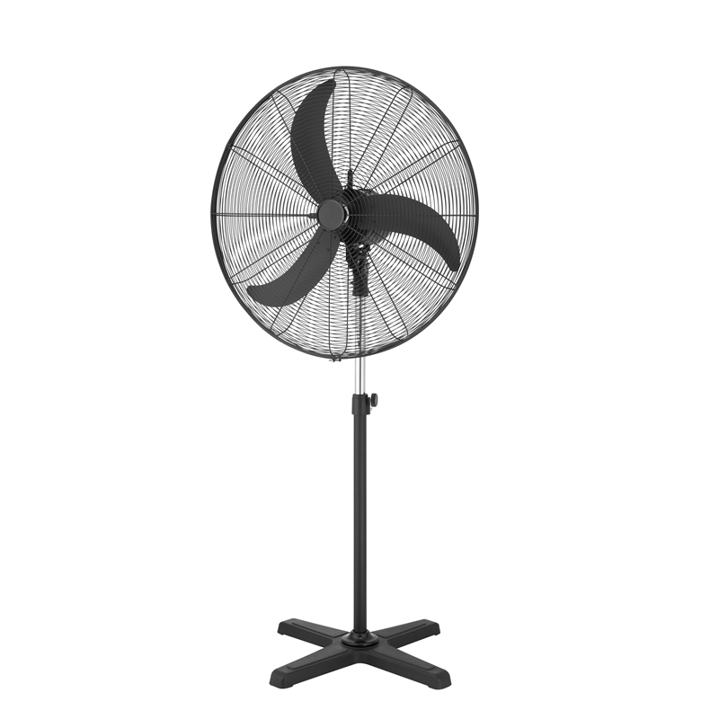 Iron Horse 75cm Black Industrial Pedestal Fan Bunnings Warehouse