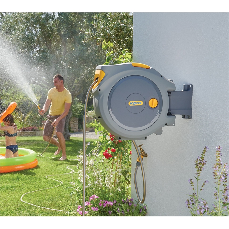 hozelock 30m retractable hose
