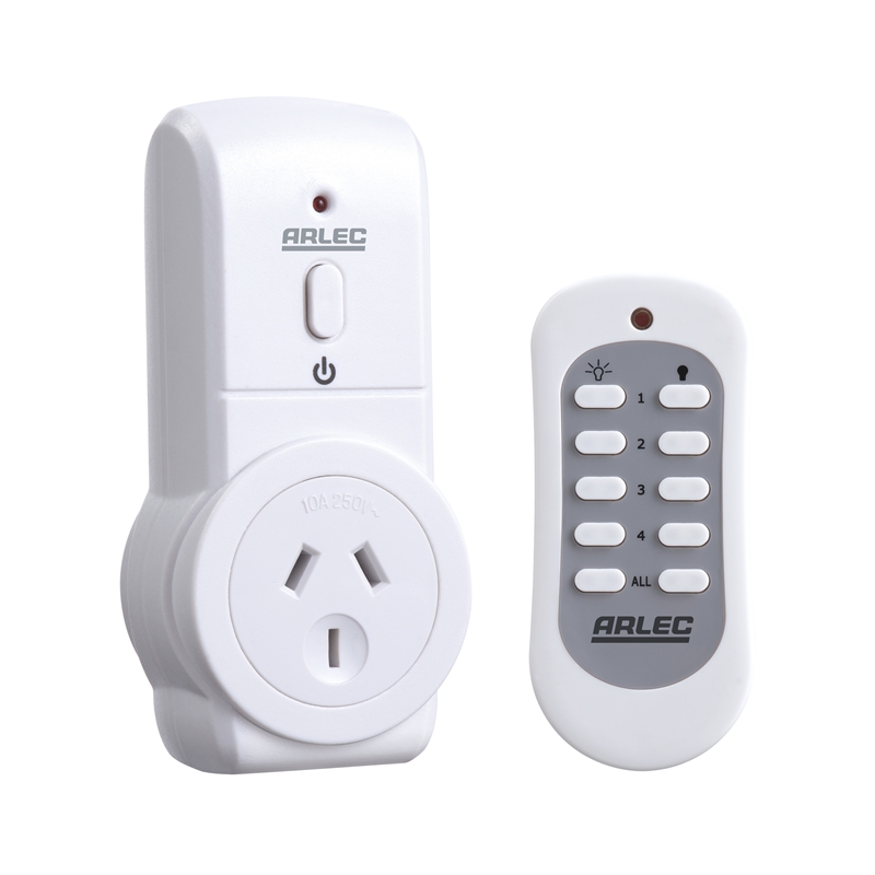 Arlec Remote Control Power Outlet | Bunnings Warehouse