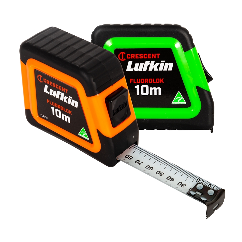 Lufkin 10m Fluorolok Tape Measure Bunnings Warehouse