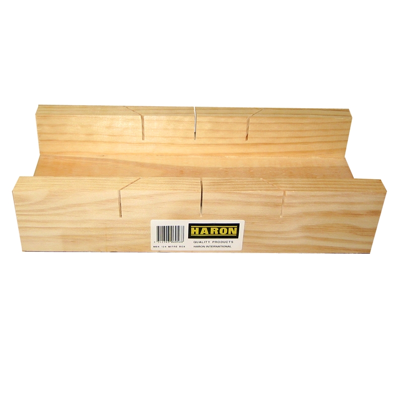 Haron 300 x 100mm Wooden Mitre Box  Bunnings Warehouse