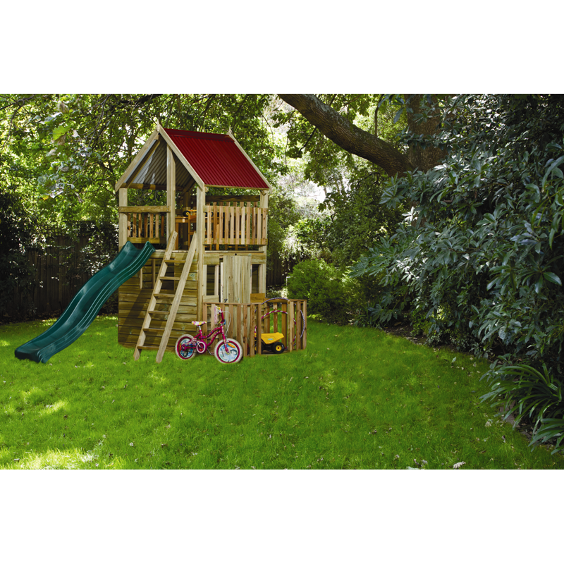 Cedar Shed Industries 1.6 x 2.35 x 3.2m Castle Supreme 