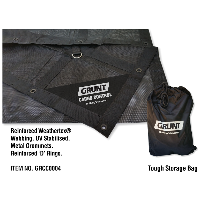 Grunt Heavy Duty Weathertex Trailer Ute Cover to suit up to 7 x 5ft Trailer