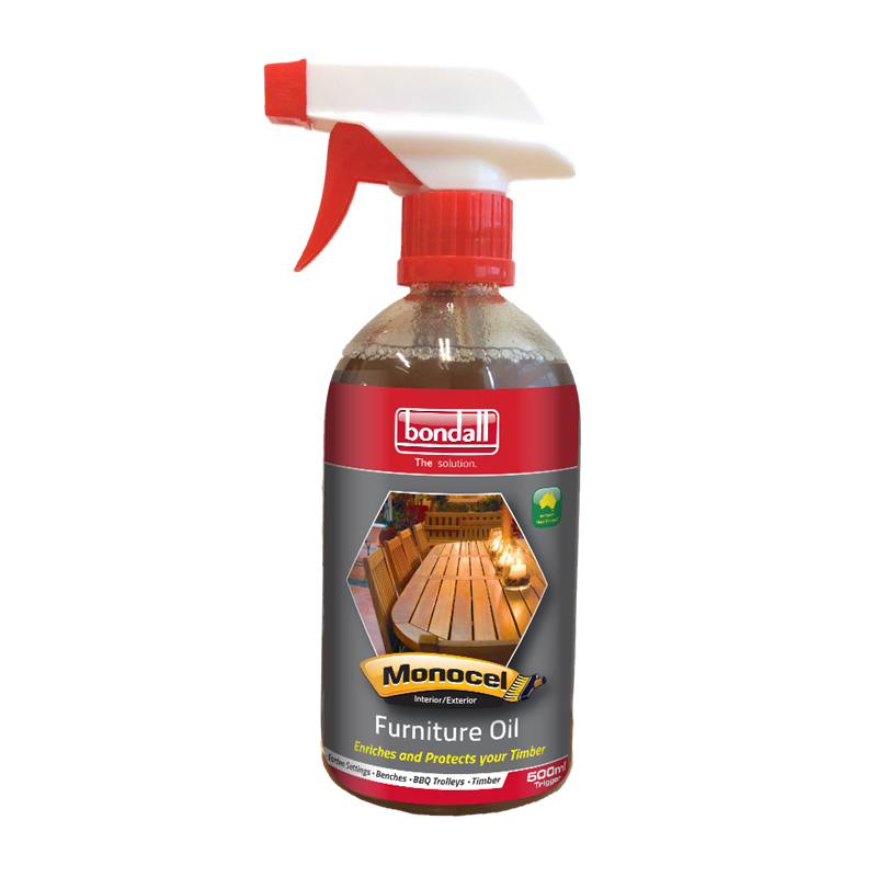 Bondall 500ml Trigger Pack Monocel Furniture Oil Bunnings Warehouse