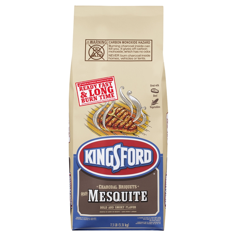 Kingsford 3.3kg Charcoal Briquettes With Mesquite Bunnings Warehouse