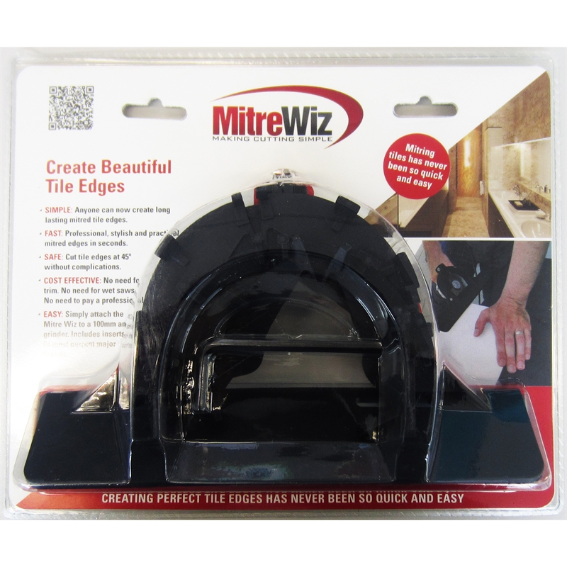 QEP Tiling Tools Mitre Wiz For Angle Grinders I/N 6650234 Bunnings