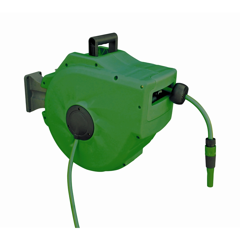 Aqua Systems 20m Wall Mounted Auto Hose Reel I/N 3130669 Bunnings