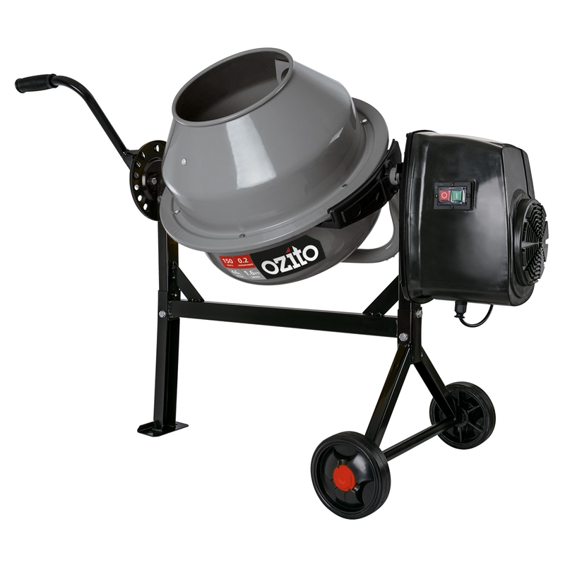 Ozito 46L 150W Cement Mixer Bunnings Warehouse