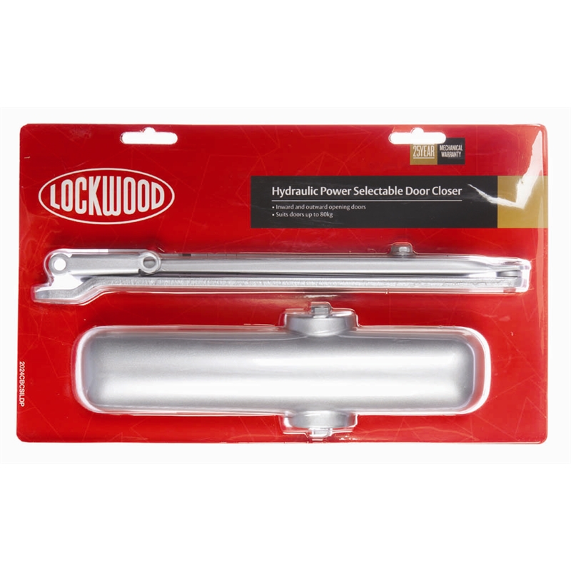 Lockwood 2024 Series Hydraulic Door Closer Bunnings Warehouse
