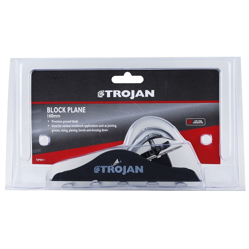 Trojan 160mm Block Plane I/N 5760036 Bunnings Warehouse