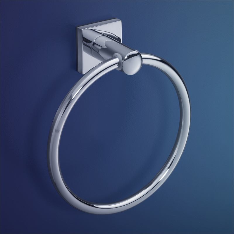 Dorf Enix Chrome Towel Ring Bunnings Warehouse