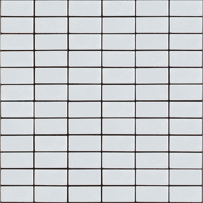 Cotto Tiles 22 x 46mm Gloss White Porcelain Mosaic Tile  Bunnings Warehouse