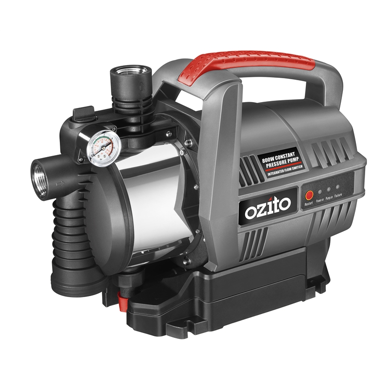 Ozito 800w Constant Pressure Potable Water Pump | Bunnings Warehouse