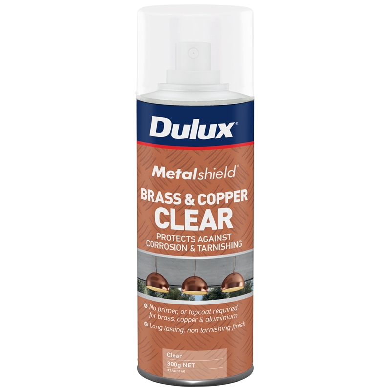 Dulux Metalshield 300g Brass & Copper Enamel Clear Spray Bunnings