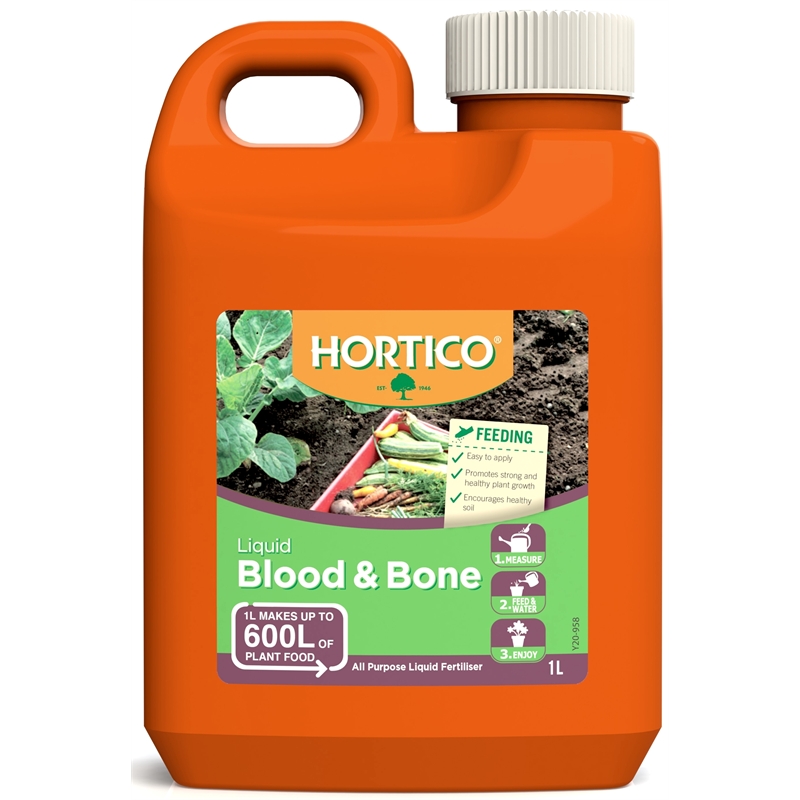 Hortico 1L Blood and Bone Liquid Fertiliser I/N 2990035 Bunnings Warehouse