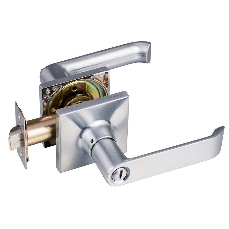 Schlage Satin Chrome Regent Orlando Privacy Lockset Bunnings Warehouse