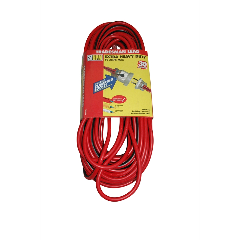 HPM 30m x 1.5mm Heavy Duty Tradesman Extenstion Lead I/N 4420230