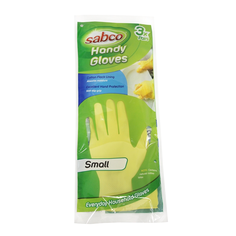 Sabco Latex Handy Gloves Small 3 Pairs Bunnings Warehouse