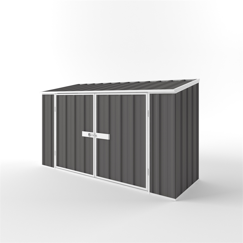 EnduraShed 2.25x0.78x1.3m Slate Grey Bike Shed | Bunnings 