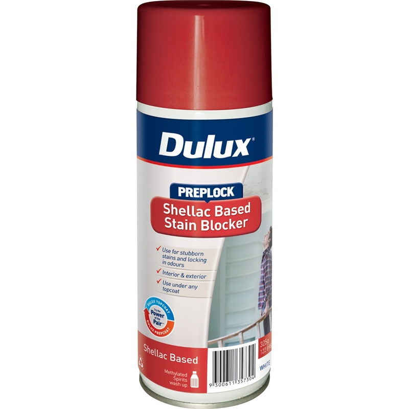 Dulux 325g Preplock Shellac Based Stain Blocker I/N 1370069 Bunnings