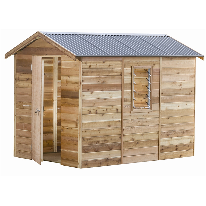  Cedar Shed- With Woodland Grey Roof I/N 3316478 | Bunnings Warehouse