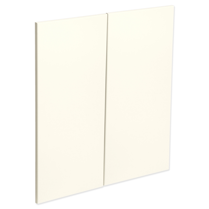 Kaboodle Antique White Modern Corner Base Cabinet Door - 2 Pack